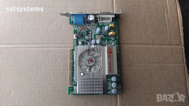 Видео карта NVidia GeForce XpertVision FX5500 256MB DDR 128bit AGP, снимка 6 - Видеокарти - 54401234