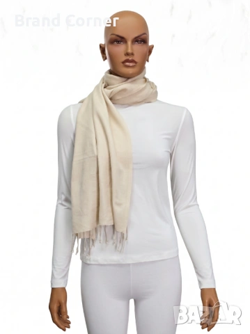 Дамски шал Arido 70% Pashmina / 30% Silk, снимка 4 - Шалове - 54639701