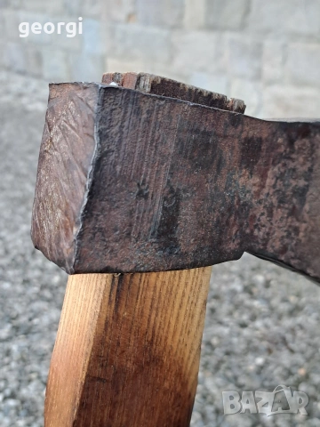 стара брадва, снимка 7 - Градински инструменти - 54346719