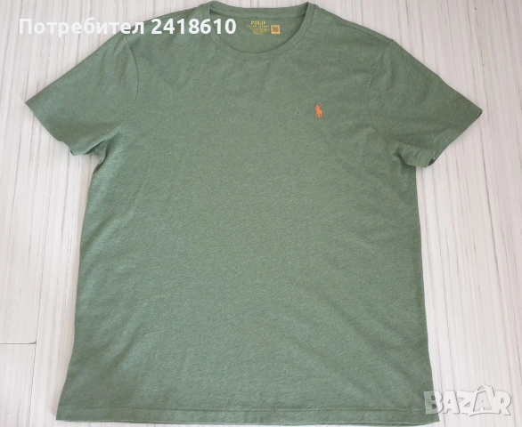 POLO Ralph Lauren Pima Soft Touch Cotton Custom Slim Fit  Mens Size XL ОРИГИНАЛ! НОВО! Мъжка Тениска, снимка 5 - Тениски - 54466269