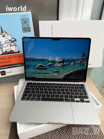 1TB❗️НОВ❗️MacBook Air (13-inch, M5, 2026) MBA 13 SLV В❗️Лизинг от 41€/месВ❗️ 10C CPU /10 GPU/16GB , снимка 5 - Apple iPhone - 54618870