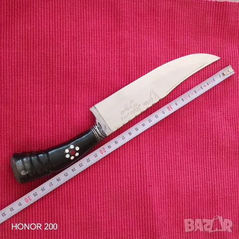 Узбекски ръчно кован нож Пчак. , снимка 9 - Ножове - 55642551
