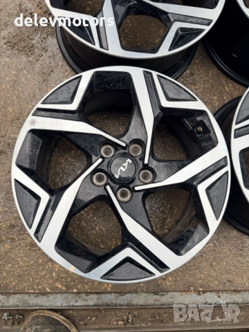 52910-R2100 5x114,3 алуминиеви джанти 17 цола ET 43,5 7J с датчици от Kia Sportage 5, 1.6 CRDi MHEV , снимка 5 - Гуми и джанти - 54380756