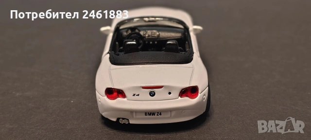 1/43 метална колекционерска количка BMW Z4 cabrio нова, снимка 3 - Колекции - 54013877