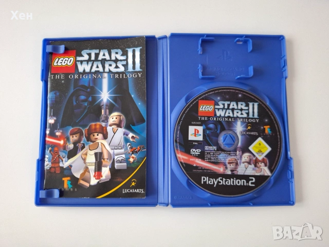 Lego Star Wars II: The Original Trilogy PS2 Playstation 2, снимка 3 - Игри за PlayStation - 55178161