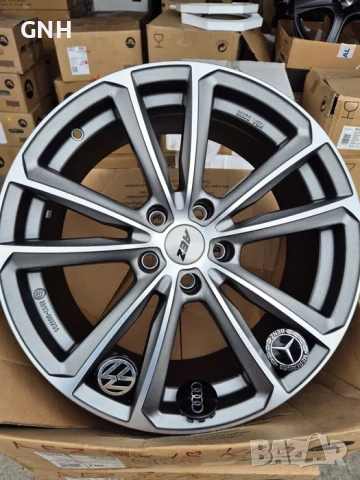 Джанти AEZ 18 цола , 5х112 , 8j ,et30, Mercedes Audi Vw Skoda, снимка 3 - Гуми и джанти - 54459795