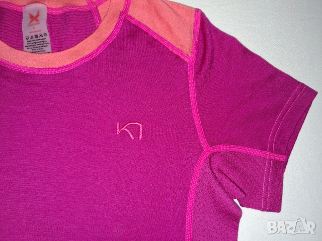 3 броя - Kari Traa и Pierre Robert (L) и (М) дамски термо блузки мерино 100% Мerino Wool , снимка 2 - Спортни екипи - 39773598