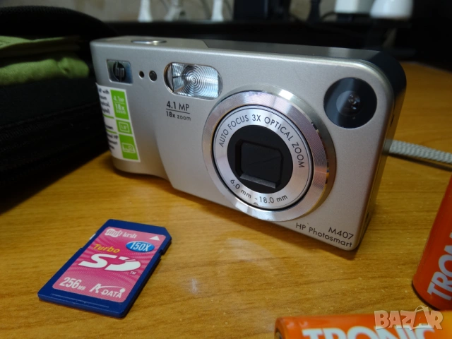 HP Photosmart M407 ..., снимка 2 - Фотоапарати - 54379075
