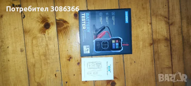 FNIRSI BTM-24 Тестер за акумулатори 12V/24V, снимка 2 - Индустриална техника - 55389303