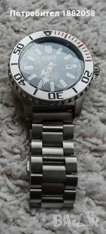 Часовник Barbos Marine Blue diver, снимка 2 - Мъжки - 54391872