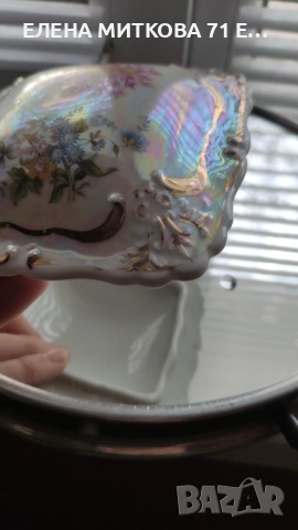 Японска порцеланова кутия за бижута, снимка 10 - Антикварни и старинни предмети - 54187819