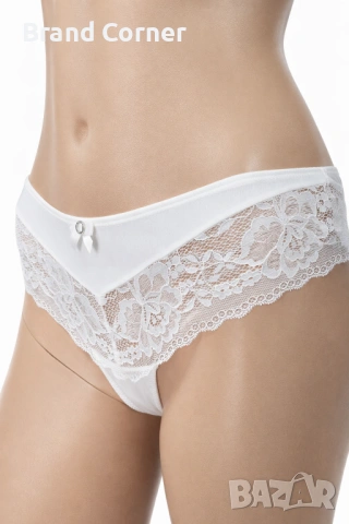 Hunkemöller бикини с дантела, размер S – бели, снимка 2 - Бельо - 54540262