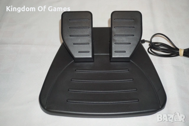 Волан с педали Thrustmaster Ferrari Challenge Racing Wheel Black ЗА PS2 ТЕСТВАН И РАБОТЕЩ, снимка 9 - Аксесоари - 55178988