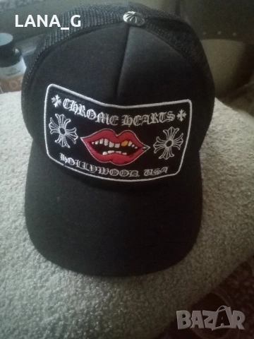 chrome hearts шапка с козирка 