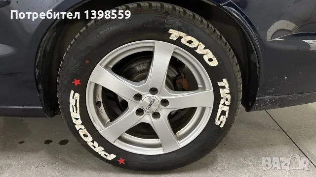 Джанти Dezent 16 5x100 6.5J с гуми Nexen 205 60 16, снимка 2 - Гуми и джанти - 55335179