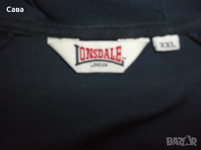 Суичър LONSDALE  мъжки,2ХЛ, снимка 6 - Спортни дрехи, екипи - 54613633