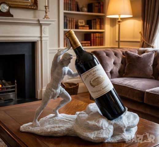 Бог Дионис стойка за напитки уиски вино водка и други статуетка фигура, снимка 2 - Статуетки - 54105205