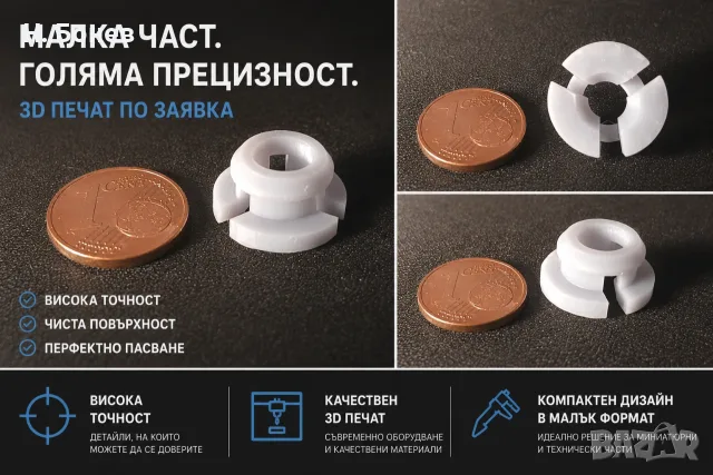 Изработка на резервни части с 3D печат по образец, снимка 2 - Други услуги - 55605798