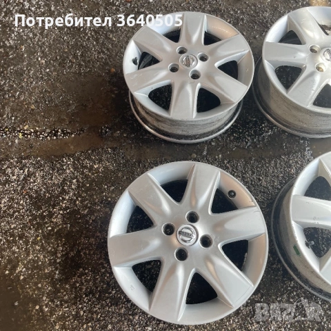 4/100/15 nissan micra, снимка 7 - Гуми и джанти - 54531114