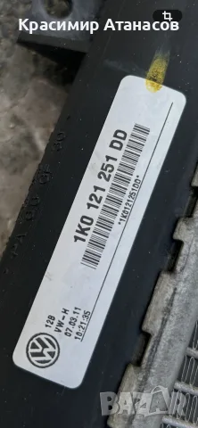 1K0121251DD. Воден радиатор за Vw Туран. дизел 1.6 TDI. 105кс. 2011г, снимка 4 - Части - 55581097