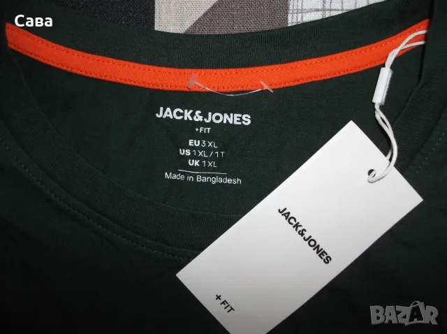 Тениски JACK&JONES  мъжки,2-3ХЛ, снимка 10 - Тениски - 46263967