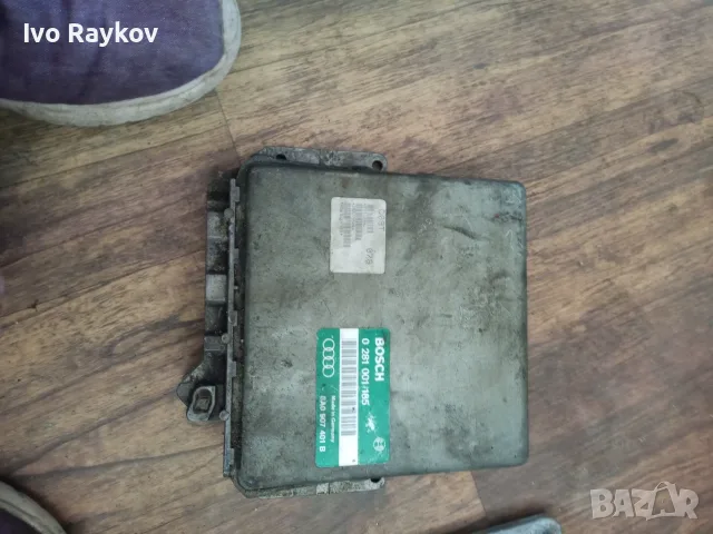 компютър, ECU  AUDI 80 1.9 TDI BOSCH, 0281001185, 8A0907401B