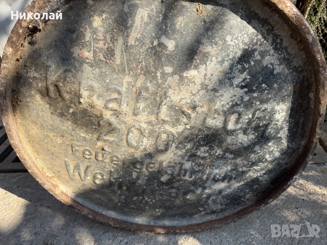 200L варел Wehrmacht , снимка 3 - Други ценни предмети - 55645699