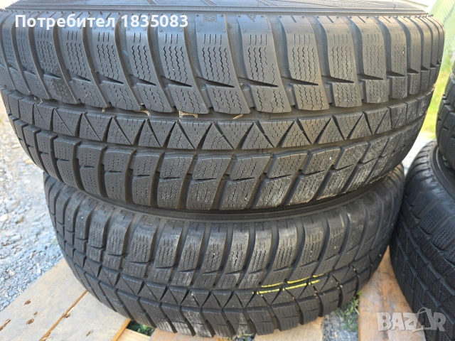 Лети джанти 17ки 5х114.3 Nissan + зимни гуми 215/60/17 Falken, снимка 12 - Гуми и джанти - 55081762