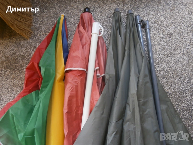 Плажни чадъри 4бр., снимка 3 - Градински мебели, декорация  - 55129908
