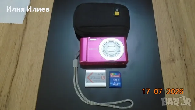 Sony Cyber-shot DSC-W810 Carl Zeiss Lens - Pink