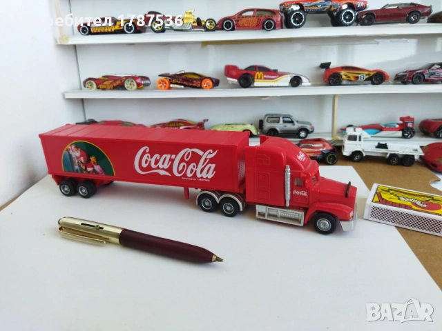 Колекционерски камион COCA COLA 31см. Старо издание, снимка 9 - Колекции - 54571920