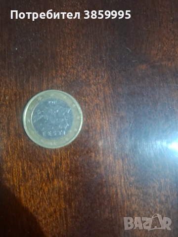 Монета 1€ Естония 2011