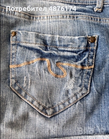 Vintage къси панталонки bershka , снимка 4 - Къси панталони и бермуди - 55175616