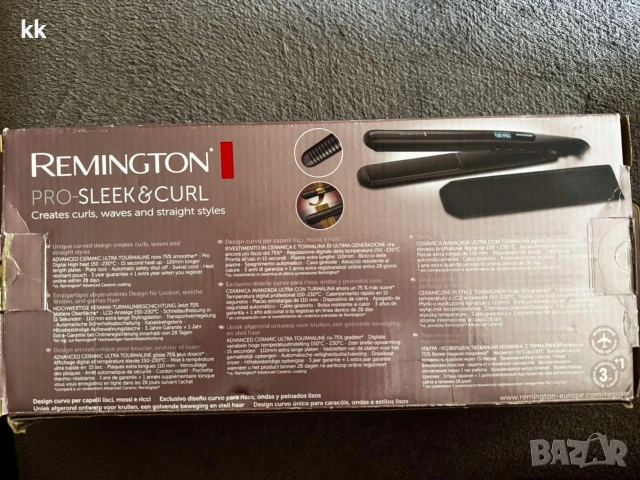 Преса за изправяне Remington, снимка 6 - Преси за коса - 54347960