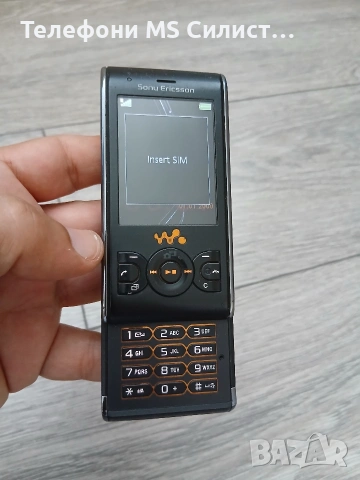 Sony Ericsson w595 Walkman Black&Orange