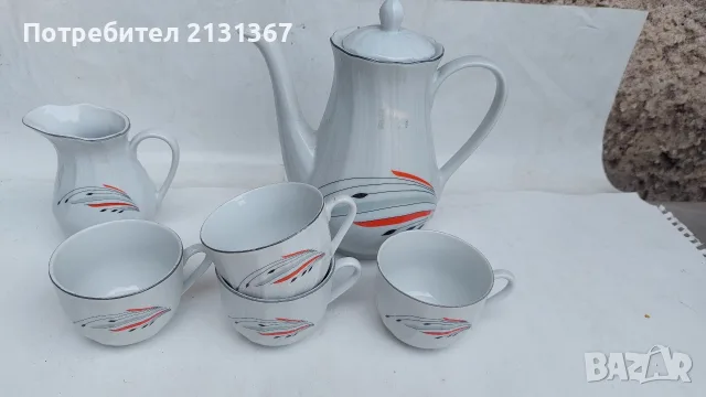 китка,изида,сервиз,български порцелан, снимка 13 - Сервизи - 55338808