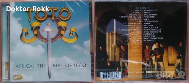 Toto - оригинални дискове, снимка 2 - CD дискове - 43507174