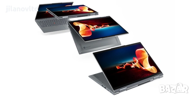 Лаптоп Lenovo X1 YOGA 7TH I7-1270P 32GB 512GB SSD NVME 2 в 1 ТЪЧСКРИЙН с до 24 МЕСЕЦА ГАРАНЦИЯ, снимка 2 - Лаптопи за работа - 55078389