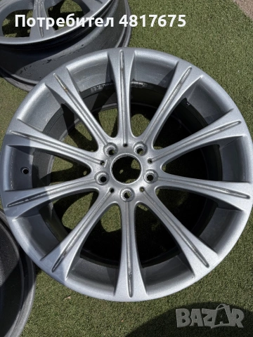 Оригинални BMW Style 166 (M5 E60) 19" BBS – OEM Комплект, снимка 2 - Гуми и джанти - 54424648