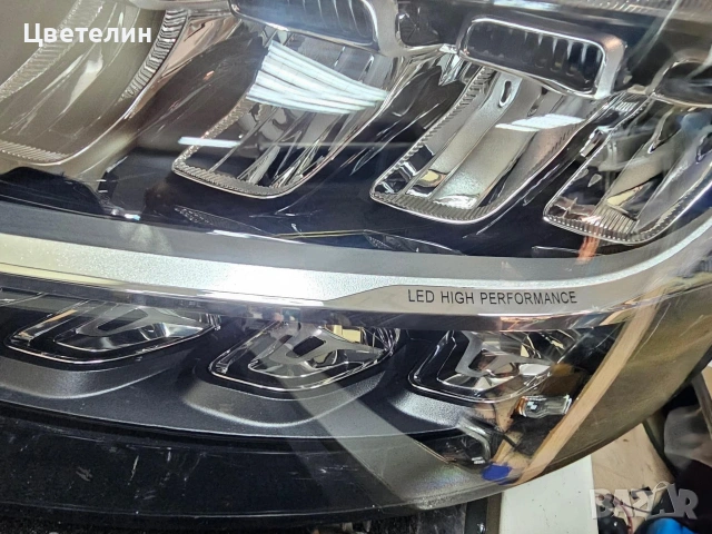 Ляв фар за Mercedes C класа W205 led high performance lqv far farove мерцедес, снимка 9 - Части - 55219106