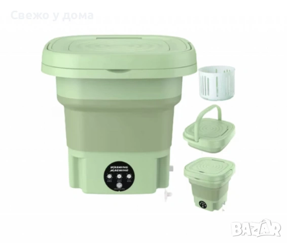 Електрическа компактна преносима пералня с ГАРАНЦИЯ, снимка 7 - Перални - 54078905