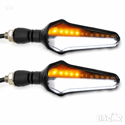 Мигачи за мотоциклет, LED, 2бр , снимка 2 - Части - 44828265