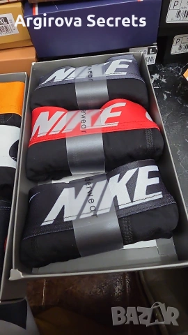 NIKE Underwear Боксерки в Черно , снимка 2 - Бельо - 54376455
