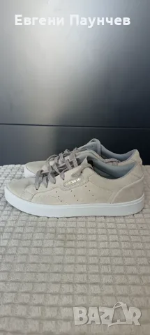Adidas sleek размер 39 дамски маратонки от естествена кожа велур 