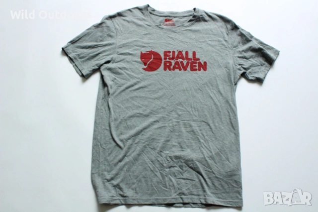 FJALLRAVEN Logo t-shirt - мъжка тениска, размер М