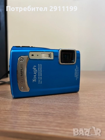 Устойчив фотоапарат Olympus Tough 14 Mp с подаръци, снимка 2 - Фотоапарати - 54657640