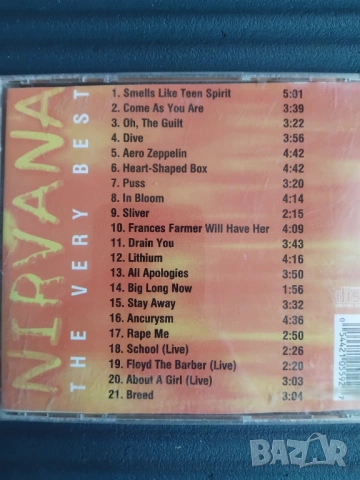 Nirvana - The very best - матричен диск музика, снимка 2 - CD дискове - 54091922