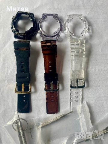 Casio G-shock,Baby G-каишки и безел(GA100,110,BA110,111), снимка 15 - Каишки за часовници - 34408161
