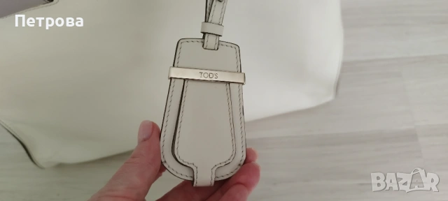 Кожена чанта Tod's Оригинал, снимка 3 - Чанти - 54648257