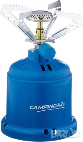 НОВ: Туристически газов котлон Campingaz Camping 206 S + 1 флакон C 206 Super, снимка 6 - Газови котлони - 54438238